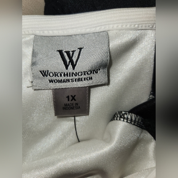 Worthington woman's stretch color block dress - Picture 4 of 6